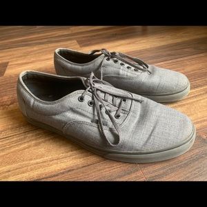 Authentic Vans Size 13 grey
